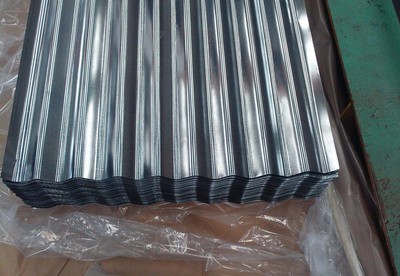 Cold Corrugated Galvanized Sheet Metal Light Oiled Chromated Surface Treatment
