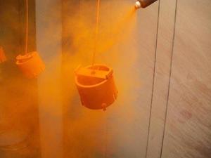 Polyester Epoxy Color Powder Coating For Industrial Controlling Boxes 1