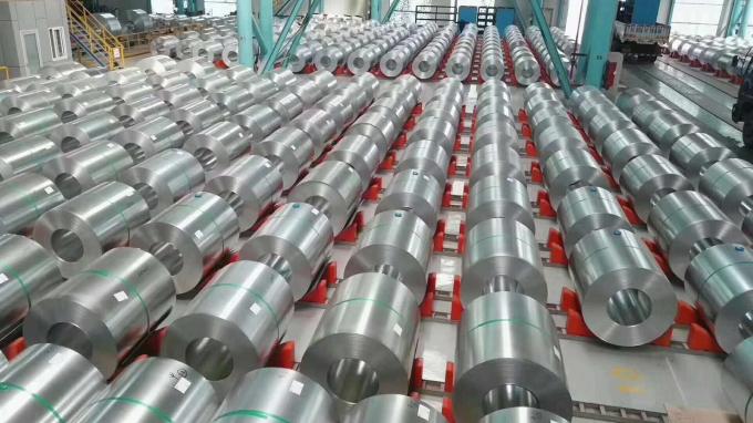 Red Color Coated PPGI Steel Coil ID 508mm Zinc Coated Steel Substrate 2