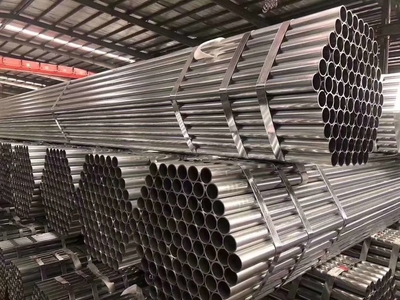 4_ Diameter Round Steel Tube Made By Hot Dipped Galvanized Steel Sheet