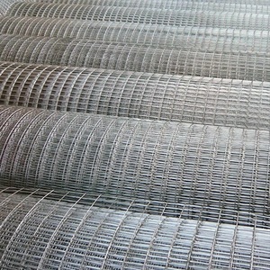 Silver Color Electro Galvanized Welded Wire Mesh For Construction Industry