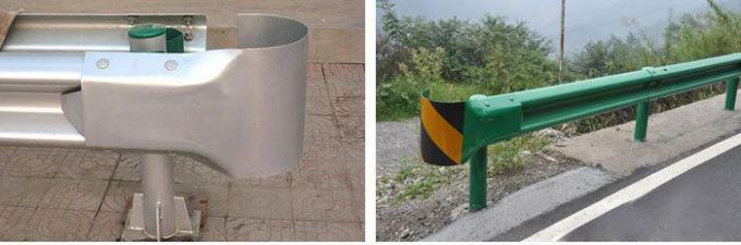Terminal End Highway Guardrail Systems Parts For Best Protection Against Impact 0
