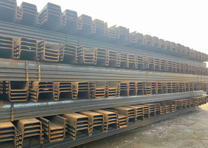 U-type Sheet Pile Hot Rolled SY295 SY390 Steel Sheet Pile for Building Construction