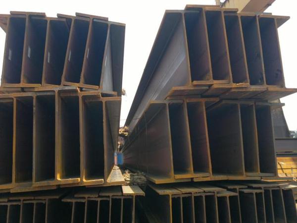 900 x 300 mm Low Weight Steel H Channel , H Shape Steel Beam Carbon 2