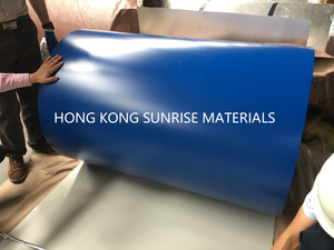 CGCC G550 0.12 X 914MM Blue Color Coated Galvanized Steel Coil ISO 9002-2010