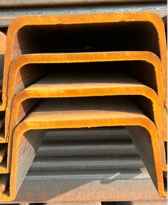 U-Shaped Steel Sheet Piling Use For Flood Project Construction Project