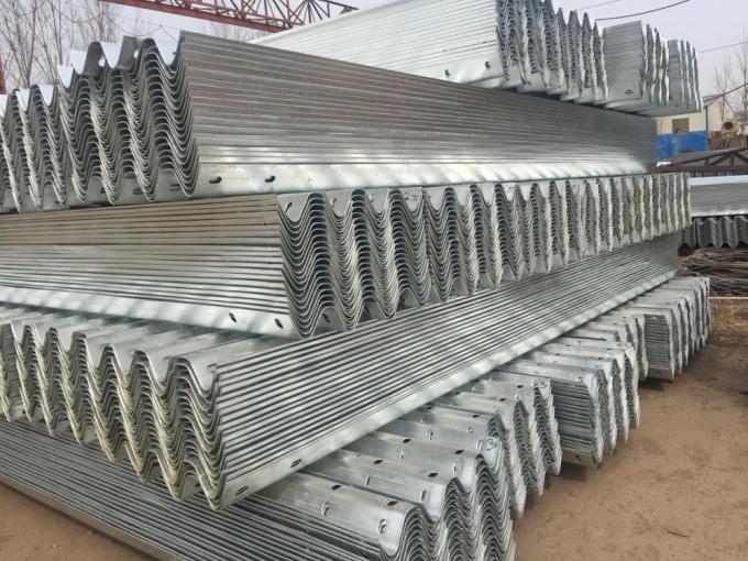 Q235 Galvanized Highway Guardrail Beam Thire Beam / W Beam / Transation Beam 5