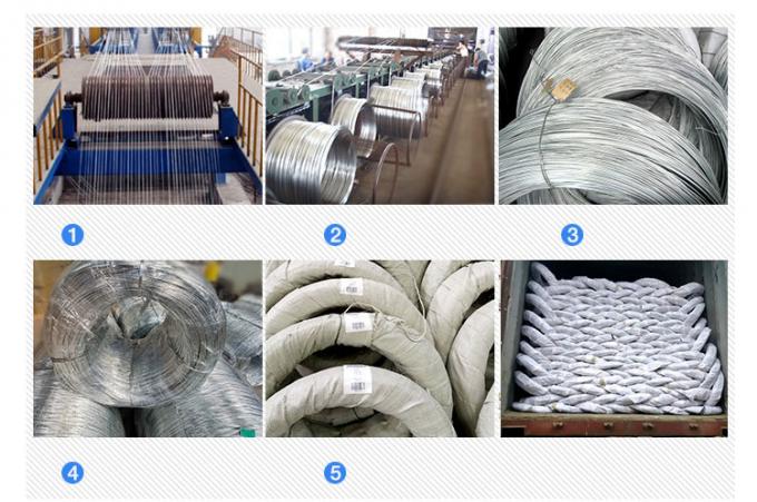 50kg / Coil Electro Galvanized Steel Wire For Armouring Cable , 1.6mm Diameter 0