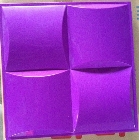 Zinc Coated Purple Prepainted Steel Coil  RAL Color Code For Embossed And Corrugated 2