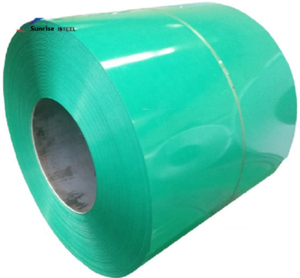 Durable Outside Color Coated Steel Sheet Coil With Hot Dipped Galvanization