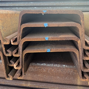 U Type And Z Type Steel Sheet Pile Hot Rolled High Strength