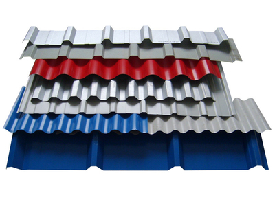 0.12-2.0mm Thickness SGCC Galvanized Steel Roof Sheet _ Colored Metal Tile Roof Shingles