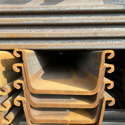 Cold Formed And Hot Rolled U Steel Sheet Pile Waterproof Property