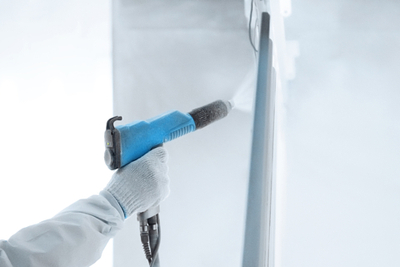 Energy Saving Color Powder Coatings Low Temperature Solidification 0