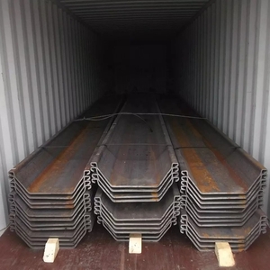 Z U Shaped Steel Sheet Pile Good Corrosion Resistance Performance
