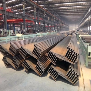 U Z Type Steel Sheet Piles Can Be Recycled And Reused Saving Money