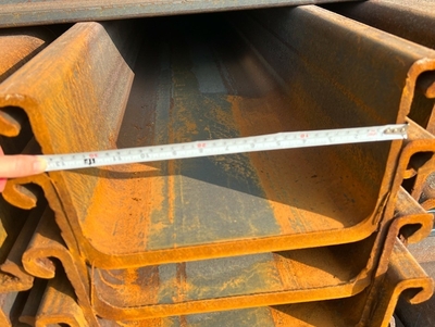 Cold Formed And Hot Rolled Sheet Piling Rolled U Type Steel Sheet Pile