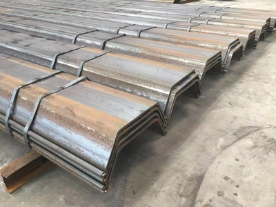 U Type 400x100x10.5mm Steel Sheet Piling _ Pile Used For Industry