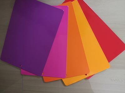 High Content Epoxy Polyester Powder Coating Materials Plain Surface Texture