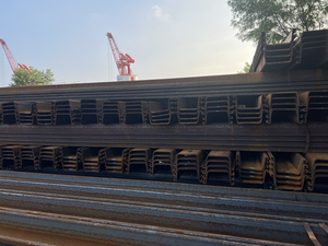 High Strength U Steel Sheet Piling Customized According To Customer Requirements