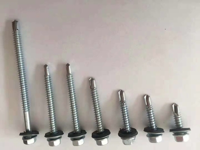 Metric Hexagon Head Self Drilling Screws For Glass Wool Panel Installation