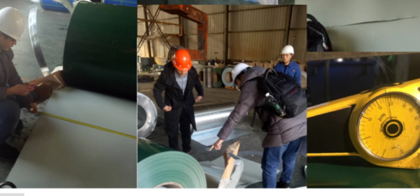 Durable Outside Color Coated Steel Sheet Coil With Hot Dipped Galvanization 1