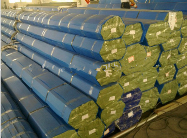 A53 / ASTM 5L Round Hollow Steel Pipe , Seamless Boiler Tubes High Frequency Welded 1