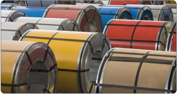 DX51D RAL2010 Orange Prepainted Galvanized Steel Coil 0.385mm 1