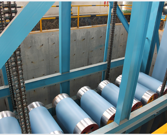 Anti Corrosion 70HRB RAL 5017 Color Coated Steel Coils 0